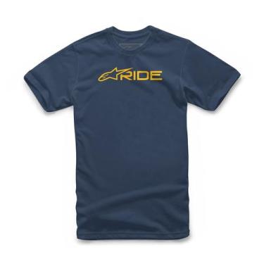 Imagem de Camiseta Alpinestars Ride 3.0 Azul Marinho