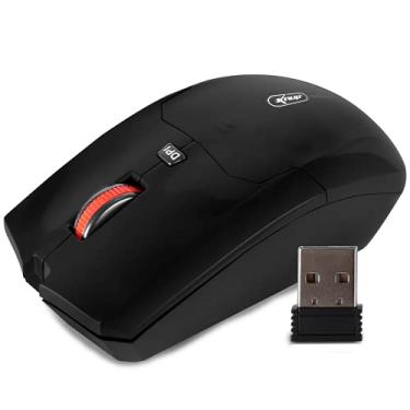 Imagem de Mouse Sem Fio Óptico Wireless 2.4ghz 1600dpi Usb para Computador Notebook Pc Tv Smart