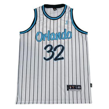 Imagem de Regata Basquete Masculina M10 Classic Orlando Listrada