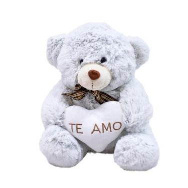 Imagem de Urso Coração Te Amo 29cm - Pelúcia - Fofy Toys