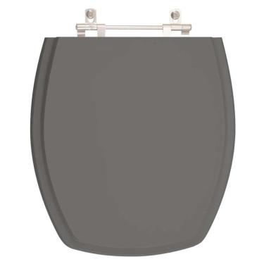 Imagem de Assento Sanitario Poliester Thema Ambar (Cinza Escuro) para vaso Incepa