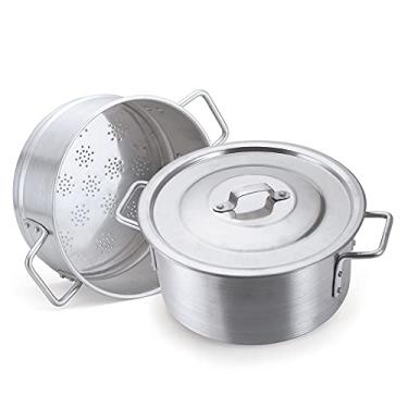 Imagem de Caçarola A Vapor Completa Alumínio Especial Industrial Hotel Profissional N°32