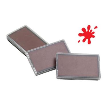 Imagem de Shiny PET-844 Almofadas de Substituição para Carimbo - Pacote com 3 - Vermelho