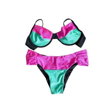 Imagem de Biquíni Feminino Aro Sem Bojo Calcinha BomBom Plus Size