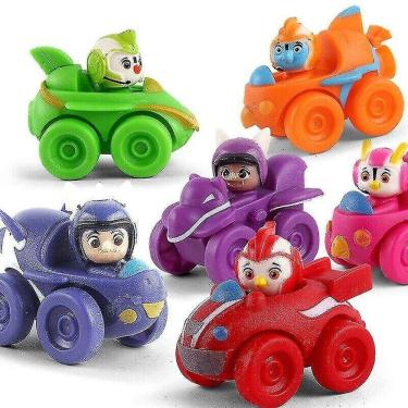 Imagem de 6pcs Top Wing Figuras 7cm Scooter Gift Collectionmt