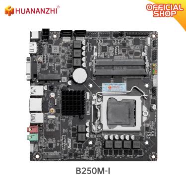 Imagem de HUANANZHI-B250M I ITX Motherboard  Intel LGA 1151  Suporte 6  7  8  9 Geração  DDR3  1866  1600
