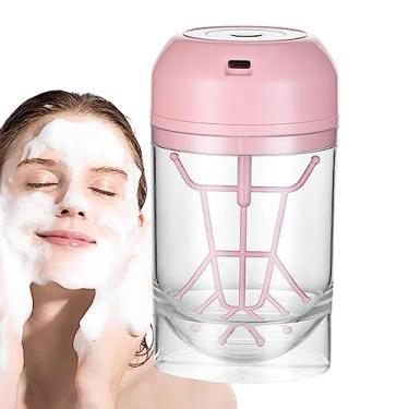 Imagem de Fabricante de Chicotes de Espuma | Dispositivo elétrico de espuma de bolhas,Fabricante de espuma para lavagem facial, facial de espuma para chicote de marshmallow, espuma de limpeza facial Shakven