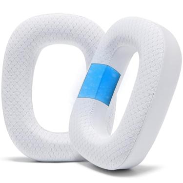 Imagem de WC Freeze A30 - Almofadas de gel de resfriamento para fones de ouvido Logitech Astro A30 da Wicked Cushions - Eleve o conforto e a durabilidade para sessões de jogos épicas | Branco