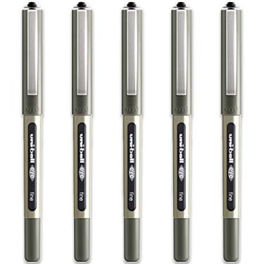 Imagem de Uni-ball Caneta esferográfica Eye Fine 0,7 mm linha Ub-157 preta, pacote com 5