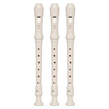 Imagem de Kit 3 Flautas Doce Soprano Barroca Em C YRS-24B
