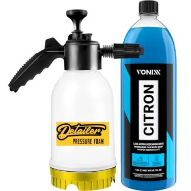 Imagem de Snow Foam Manual Detailer Pulverizador Espuma 2l + Shampoo Citron 1,5l Vonixx