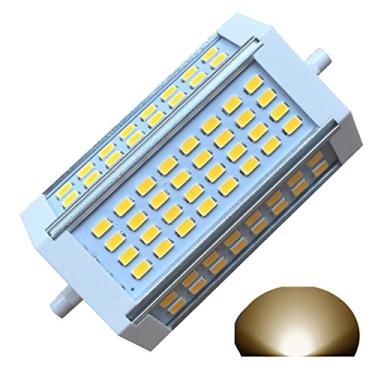 Imagem de Qlee R7S LED J118 118 mm Lâmpada regulável 30W luz quente 3000k AC120V 3000LM dupla extremidade J LED holofote para R7S 200W 300w 400w substituição de halogênio (3000k luz quente)