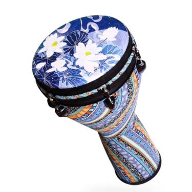 Imagem de Djembe Instrumento Tambor Africano Ajustável De 12 Polegadas, Pandeiro Adulto, Desempenho Profissional, Tambor De Mão Tambor africano Profissional