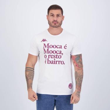 Imagem de Camiseta Kappa Juventus O Resto é Bairro Branca-Masculino