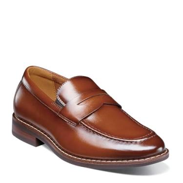 Imagem de Florsheim Mocassim masculino Rucci Penny Jr. (bebê/criança pequena), Conhaque, 16