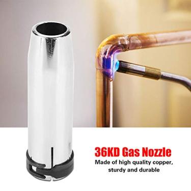 Imagem de Tocha de Soldagem MIGMAG Consumível, Bico de Gás 36KD, Bico Cônico 36KD de Desempenho Estável, Bico de Gás 36KD para Tocha de Soldagem Binzel 36KD