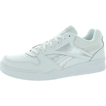 Imagem de Reebok Tênis feminino Royal Bb4500 Low2, White/Silver Metallic/White, 9