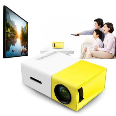 Imagem de Mini Projetor Portátil Mine Y300 Lumens Full Hd Cinema Hdmi+ - Correia