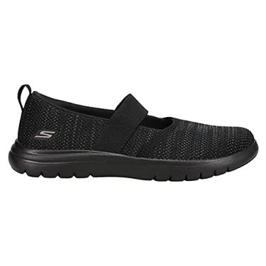 Imagem de Skechers Sapatilha feminina On The Go Flex Impressive Mary Jane casual - azul, Azul, 5.5