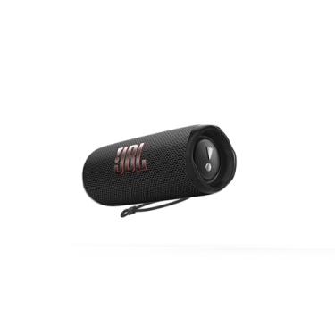 Imagem de JBL Flip 6 – Alto-falante Bluetooth portátil, som potente e graves profundos, à prova d'água IPX7, 12 horas de reprodução, PartyBoost para emparelhamento de vários alto-falantes para casa, ao ar livre