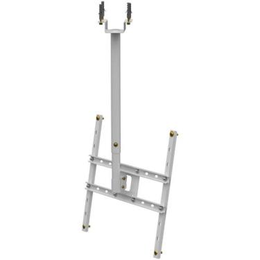 Imagem de Suporte Tv Teto 360 Telescópio 10 26 40 50 65 600X400 Branco - Multifo