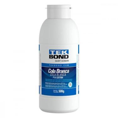 Imagem de Cola Branca Tekbond Extra Pva 500G, Branco