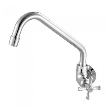 Imagem de Torneira de Parede para Cozinha Bica Móvel 1183 Tetra C24 Meber Metais