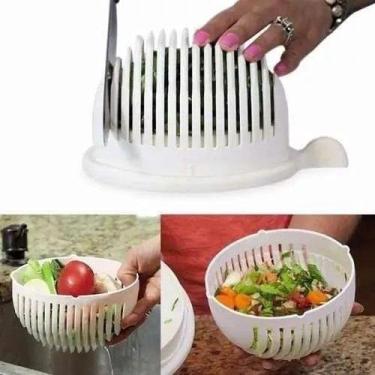 Imagem de Salad Cutter Facilita Corta Pica Fatia Salada Em 60s - oem