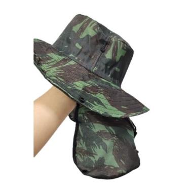 Imagem de Chapéu Pescador Australiano Com Protetor De Nuca Boné Pesca - JFL.Aces