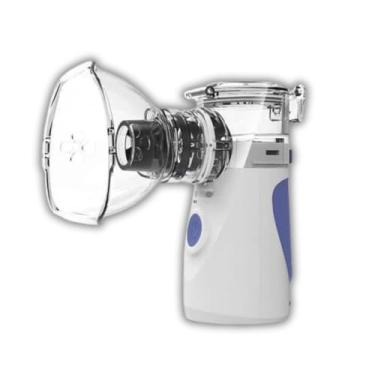 Imagem de Nebulizador Portátil Silencioso, Inalador Ultrassônico Compacto, Sem Fio, Funcionamento por USB ou Pilha, Indicado para Crianças Adultos e Idosos - Qualidade Premium