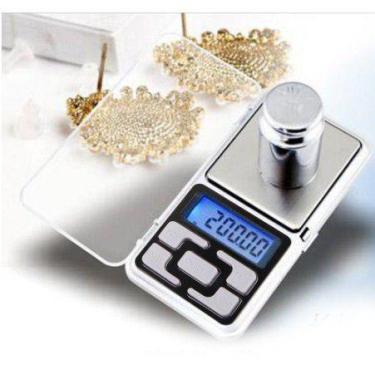 Imagem de Mini Balança Digital De Alta Precisão De Bolso Portátil Pesa De 0,1g A