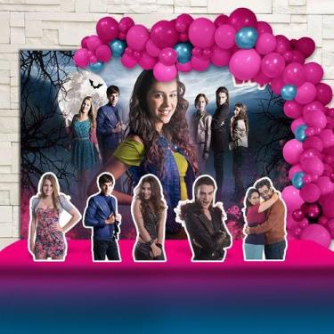 Imagem de Kit Festa Ouro Chica Vampiro - IMPAKTO VISUAL