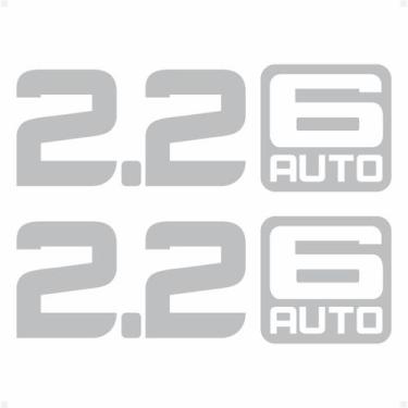 Imagem de Adesivos Compatíveis C/ Ranger 2.2 6 Auto Emblema Lateral - SPORTINOX,