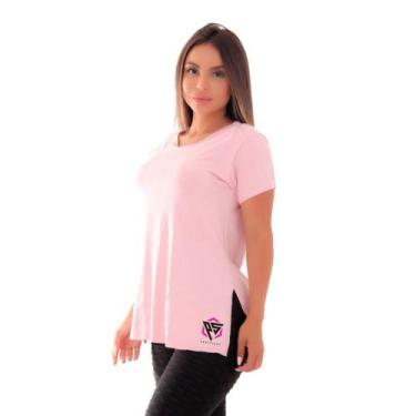 Imagem de Blusa comprida tapa bumbum fitness - Click Mais Bonita,  XG, Off white