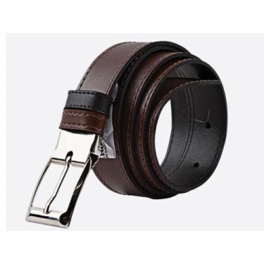 Imagem de Cinto De Couro Masculino Social Marrom Ou Preto - Envio 24h - imperio