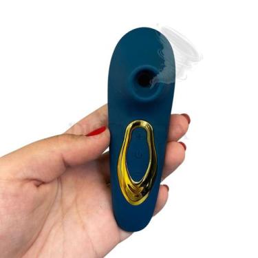 Imagem de Vibrador Sugador Estimulador de Clitóris com 5 Níveis de Velocidade - 