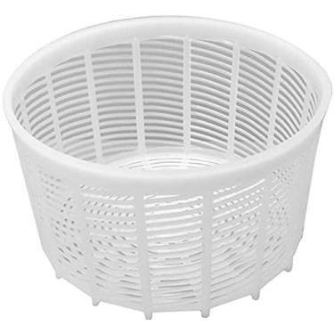 Imagem de Molde de queijo macio para fazer queijos 1,25 QT - Molde de queijo pequeno - Suprimentos de fabricação de queijo caseiro - Forma de creme - Molde para Queso Fresco Casero - Cesta de ricota feta