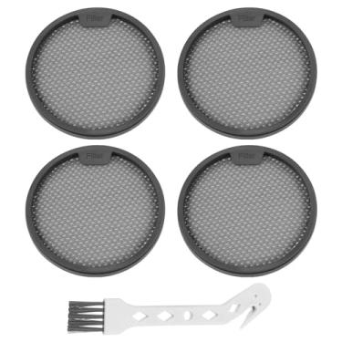 Imagem de eMagTech 4 peças de aspirador de pó pré-filtro compatível com Dreame T10/T20/T300 peças de substituição laváveis com escova de cabeça de ganso