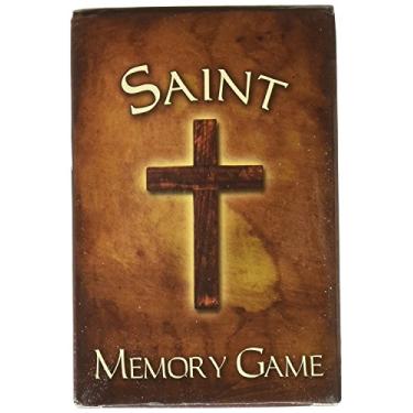 Imagem de Adult Kid Sunday School Church Catholic Saint Pair Matching Fun Memory Card Game, Pack of 3