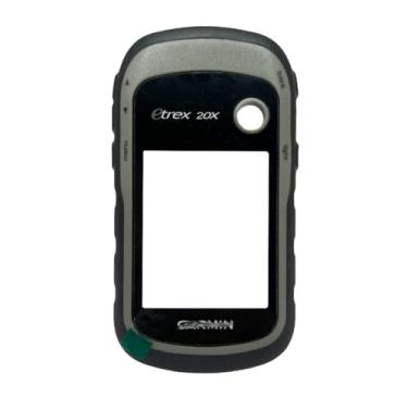 Imagem de Capa frontal para Garmin eTrex 10 20 20 x 30 30 X Capa de carroceria portátil GPS Navigator Repair Acessórios de substituição (eTrex 20X cinza)