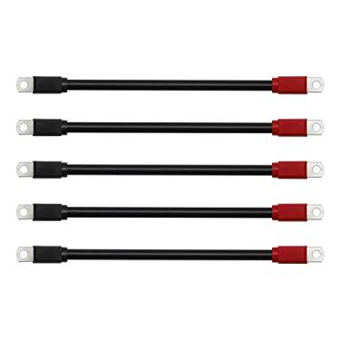 Imagem de LIDSCURA Conjunto de cabos de bateria de carrinho de golfe, kit de fiação de cabos de bateria de carrinho de golfe de substituição para DS 1995-up, 48 Volts, calibre 4