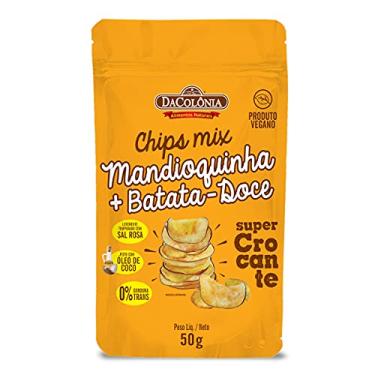 Imagem de Chips De Mandioquinha E Batata Doce Dacolonia 50G