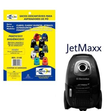 Imagem de Kit 3 Sacos Aspirador de Pó Electrolux - Jetmaxx (2148) - Porto-Pel