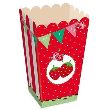 Imagem de Caixa Pipoca Festa Pic Nic - 10 unidades - Cromus - Rizzo