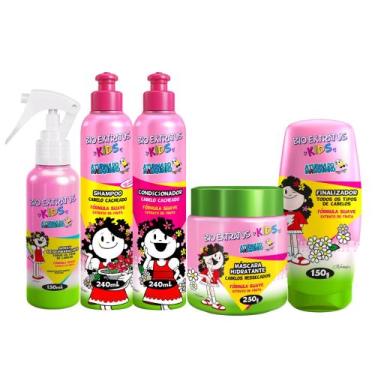 Imagem de Kids Cabelos Cacheados Infantil 5 Produtos Bio extratus