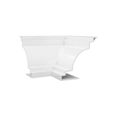 Imagem de Canto p/ acabamento de Forro PVC/ Sanca/ Moldurão  - Plus/Luxo - kit25