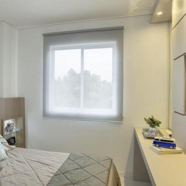 Imagem de Persiana Rolo (2,60Larg. x 1,50Alt.) Tela Solar Screen Cinza - Vogafle