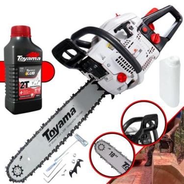 Imagem de Motosserra Motorserra Profissional Toyama TCS58H Á Gasolina 2T 55cc 3,