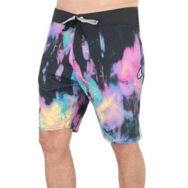 Imagem de Bermuda Volcom Print Dye Multi-Unissex