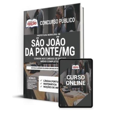 Imagem de Apostila Prefeitura de São João da Ponte - MG - Comum aos Cargos de En